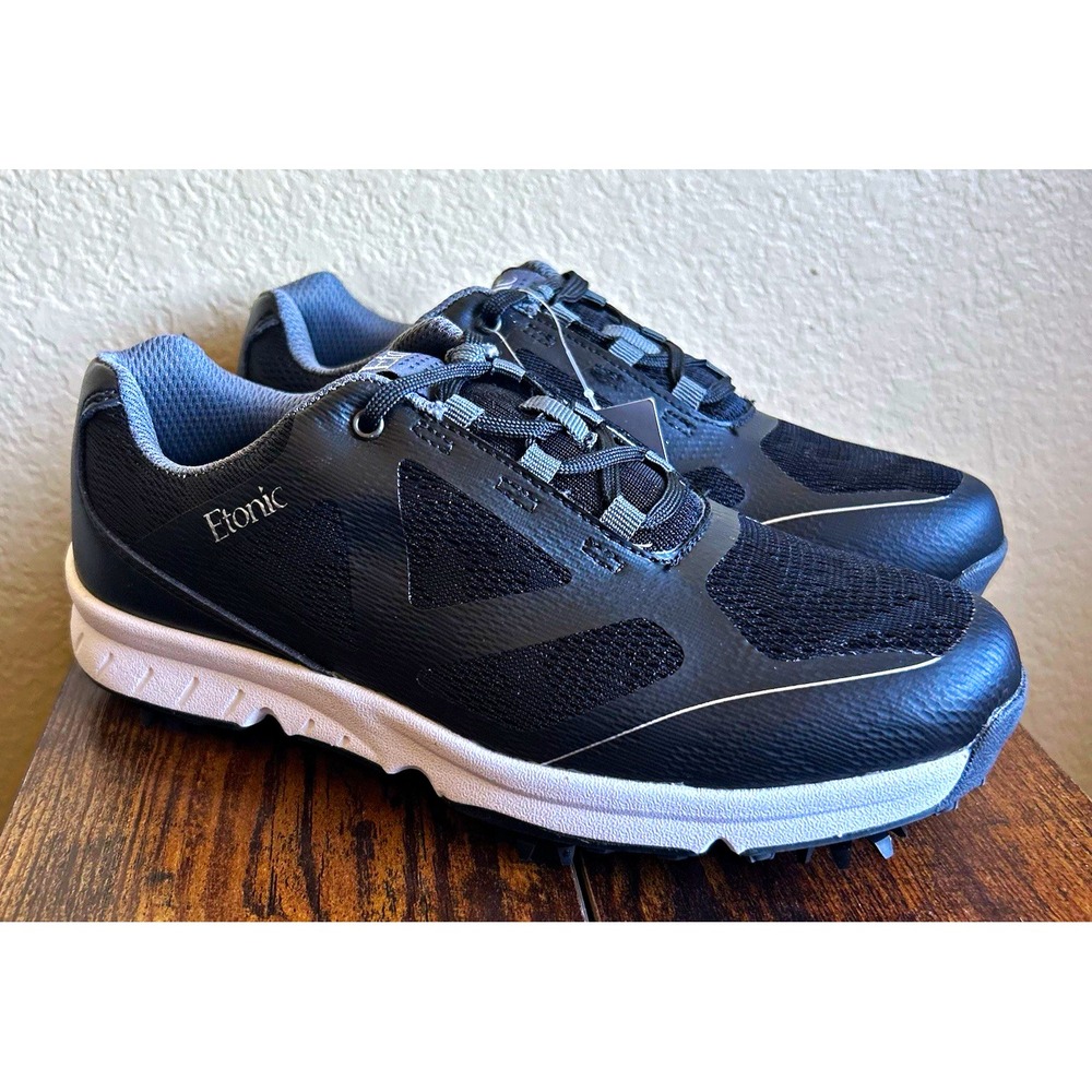 Etonic Lady Stabilizer Spiked Golf Shoe Women's Size 5.5 Black LS100BK New